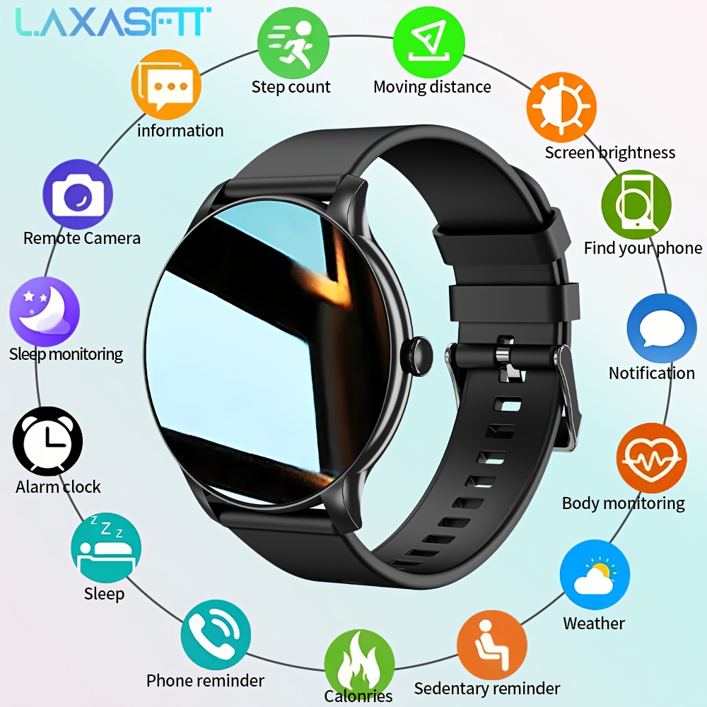 Smartwatch Face - LAXASFIT Outsport Smartwatch z Funkcją Połączeń