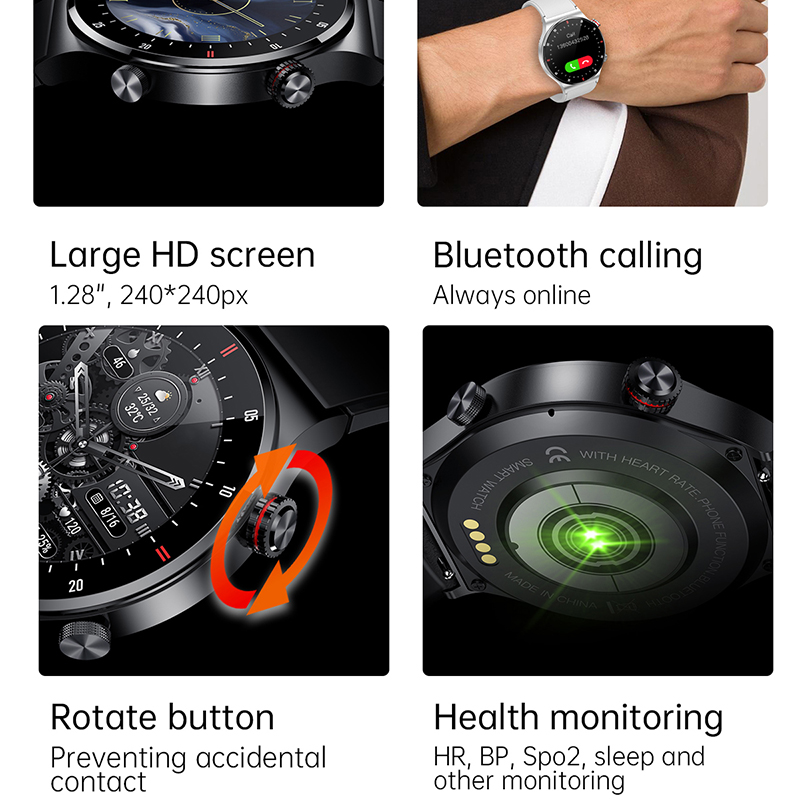 Smartwatch ECG+PPG z funkcją p – Smartwatch Face recenzja i cena