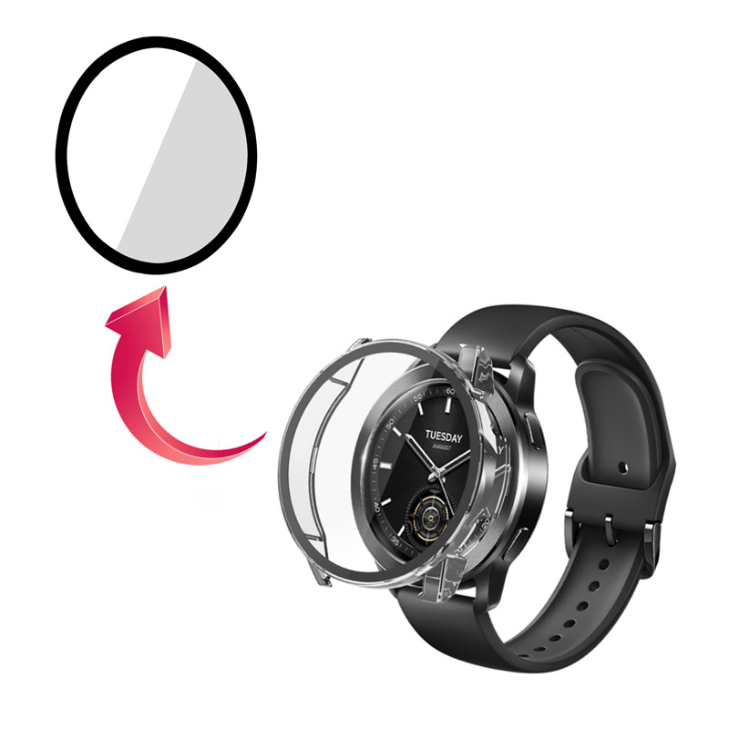 Twarda krawędź Shell szklana f – Xiaomi Smartwatch S3 Accessories recenzja i cena