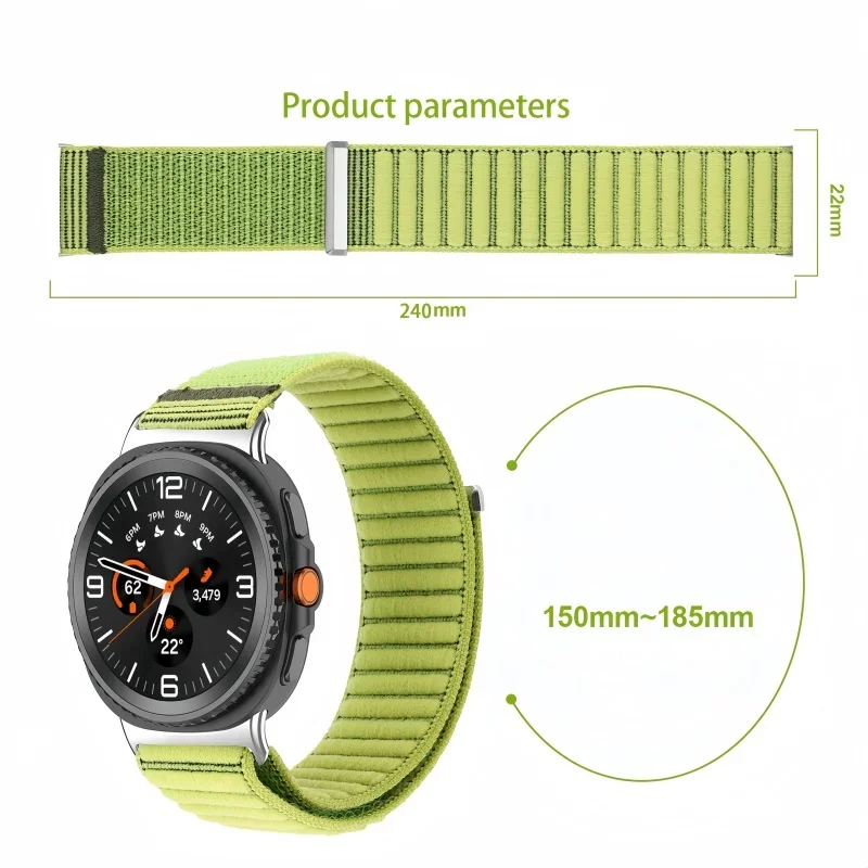 Oddychający pasek nylonowy do  – Samsung Smartwatch Ultra Accessories recenzja i cena