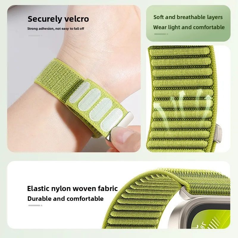 Oddychający pasek nylonowy do  – Samsung Smartwatch Ultra Accessories recenzja i cena
