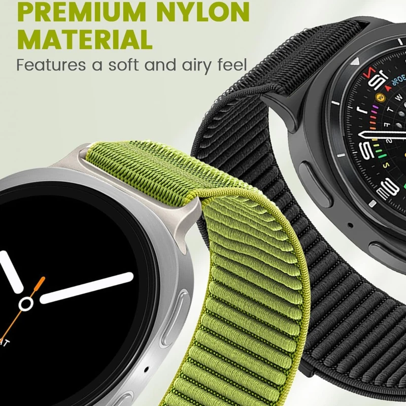 Oddychający pasek nylonowy do  – Samsung Smartwatch Ultra Accessories recenzja i cena