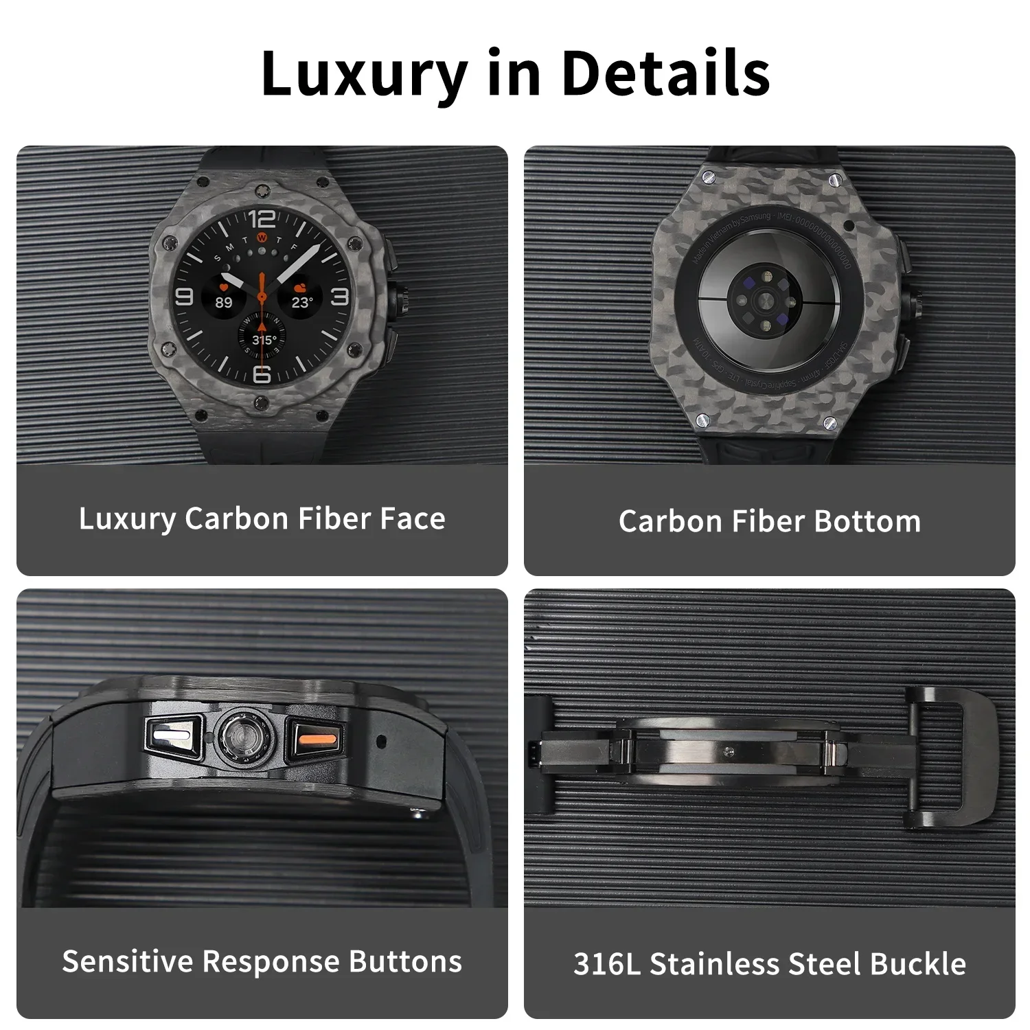 Luksusowy zestaw modyfikacji d – Samsung Smartwatch Ultra Accessories recenzja i cena