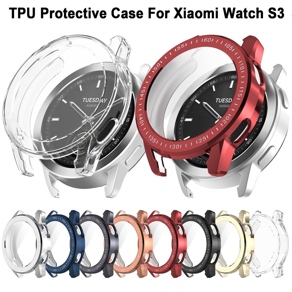 Nowe etui TPU z pełnym pokryci – Xiaomi Smartwatch S3 Accessories recenzja i cena