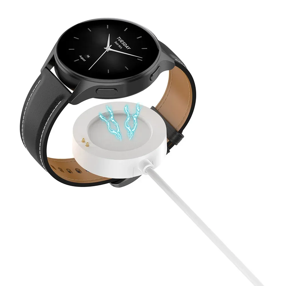 Biały kabel do ładowania smart – Xiaomi Smartwatch S3 Accessories recenzja i cena