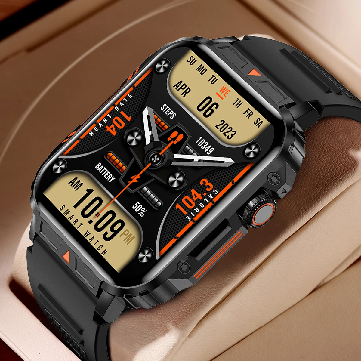Luksusowy smartwatch wojskowy  – Smartwatch Face recenzja i cena