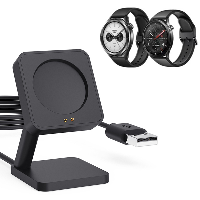 Stacja dokująca z ładowarką, a – Xiaomi Smartwatch S3 Accessories recenzja i cena