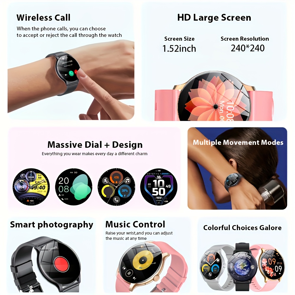 LAXASFIT Outsport Smartwatch z – Smartwatch Face recenzja i cena
